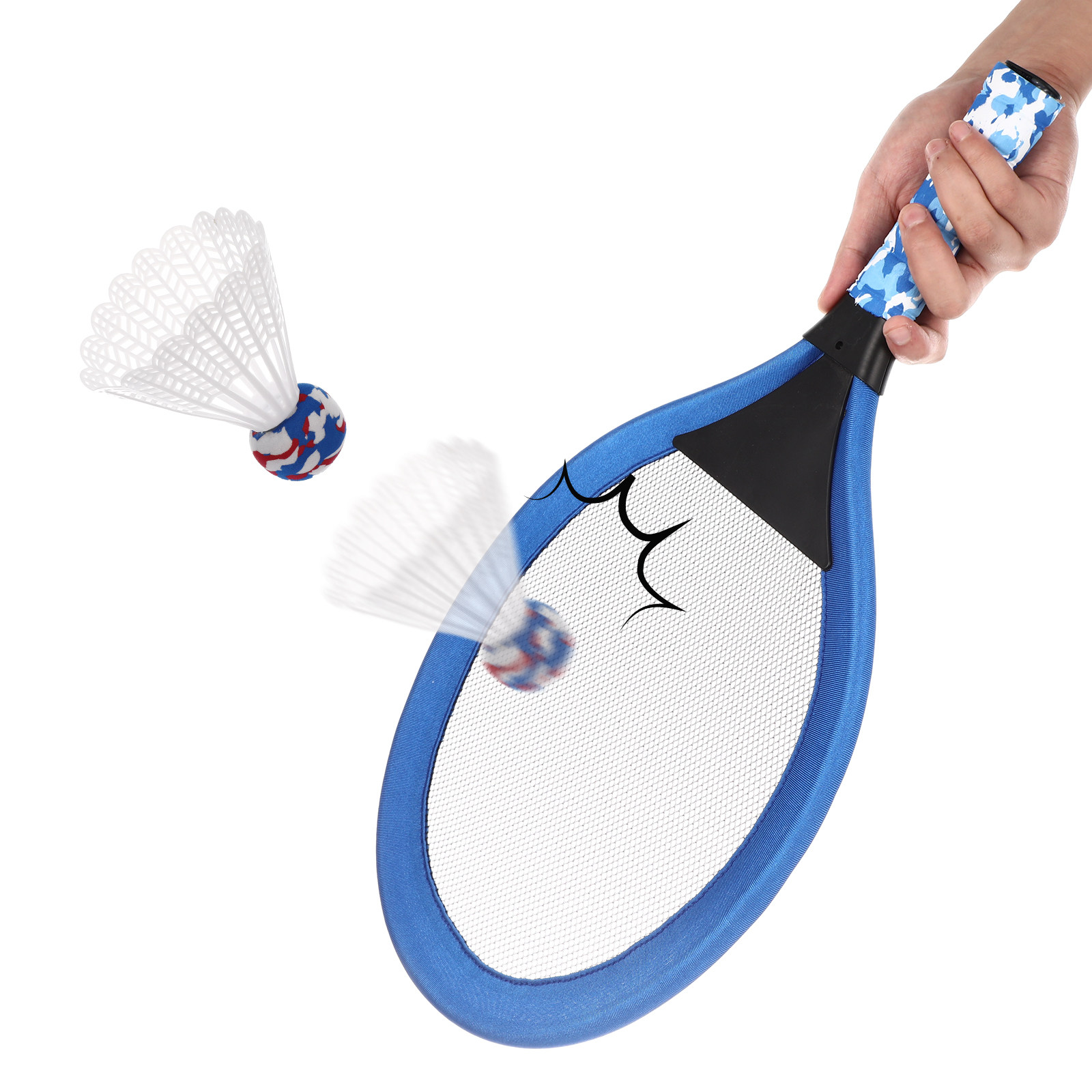Badminton Materi - 1Pair Childrens Tennis Badminton Racket Set