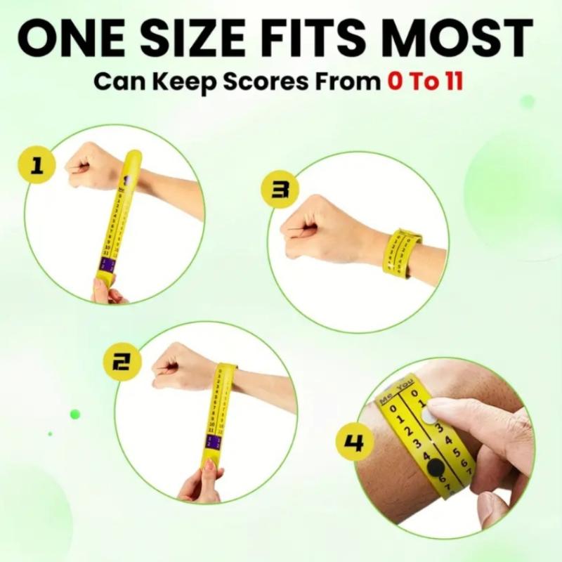 Pickleball Scorekeeper Wristba - Badminton Grip 评论和价格