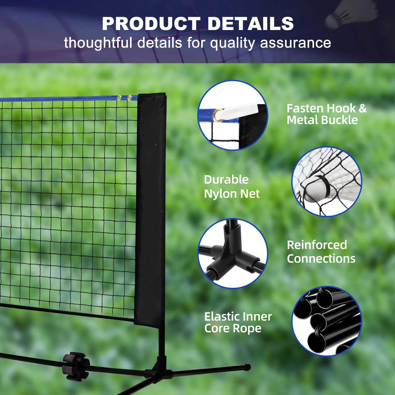 Height Steel 10FT Multi Sport  - Badminton Net 评论和价格
