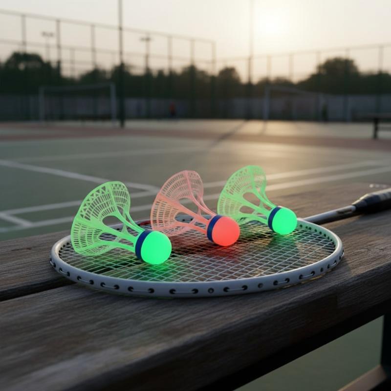 [J] 3/10Pcs LED Badminton Shut - Badminton Shuttlecock 评论和价格