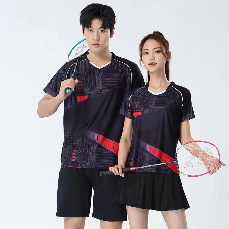 Men Badminton T-shirts Quick D - Badminton Jersey 评论和价格