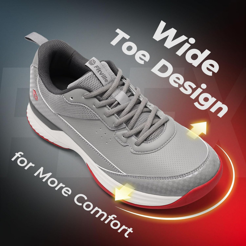FitVille Wide Golf Shoes Men P - Badminton Shoes 评论和价格