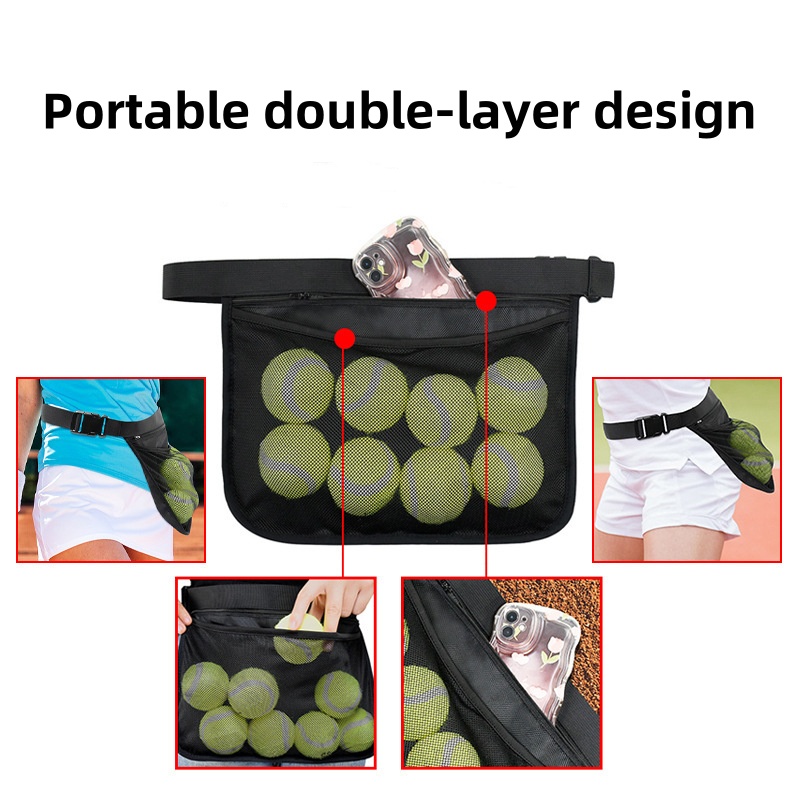 Team Training Tennis Ball Wais - Badminton Bag 评论和价格