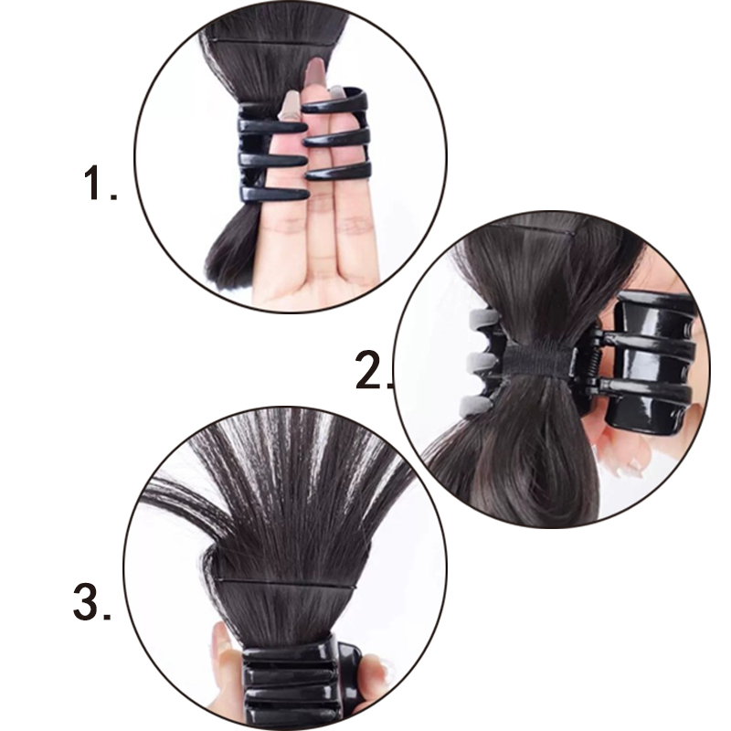 Synthetic  Women Half-tie Hair - Feather Shuttlecock 评论和价格