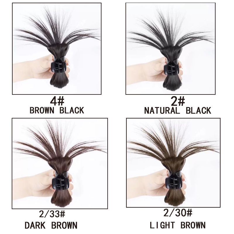 Synthetic  Women Half-tie Hair - Feather Shuttlecock 评论和价格