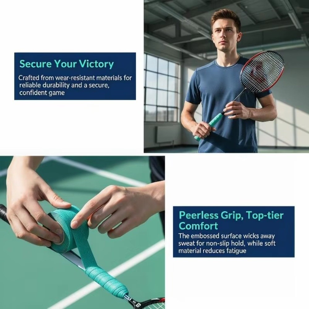 Sweat-Absorbent Badminton Hand - Badminton Materi 评论和价格