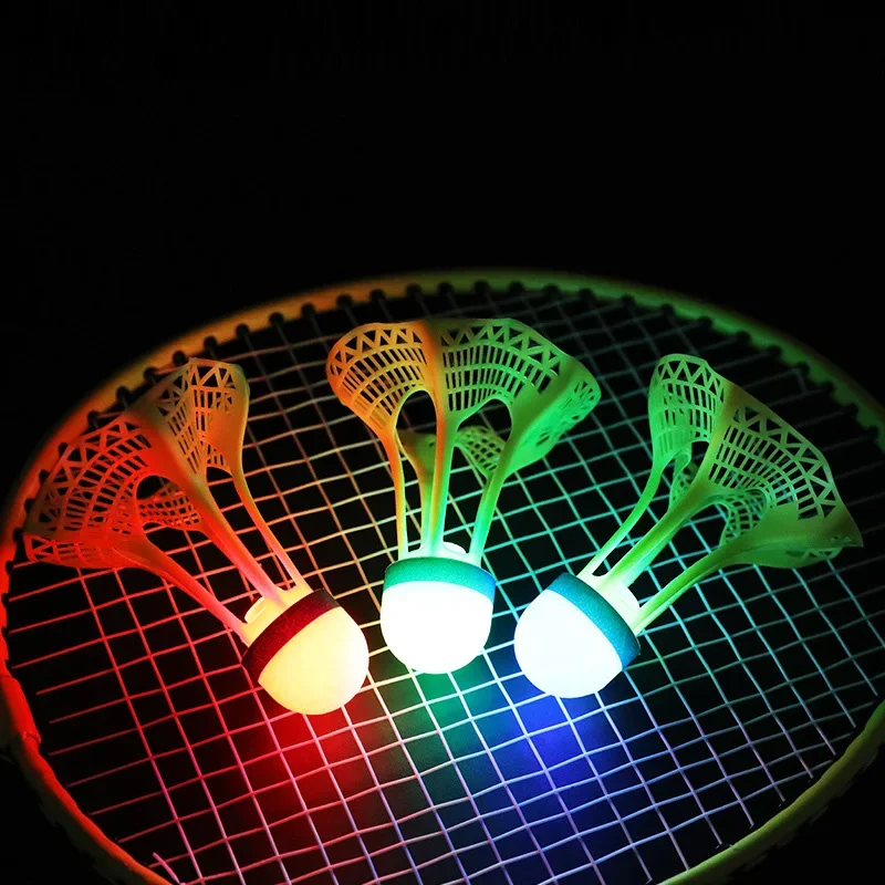 1/5pcs Glow Badminton Shuttlec - Badminton Shuttlecock 评论和价格